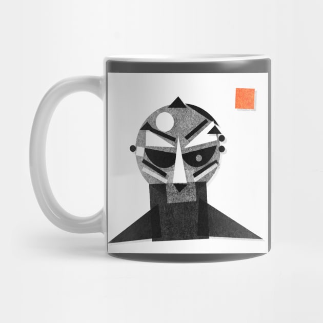 MF DOOM by SHAPE ROCK T